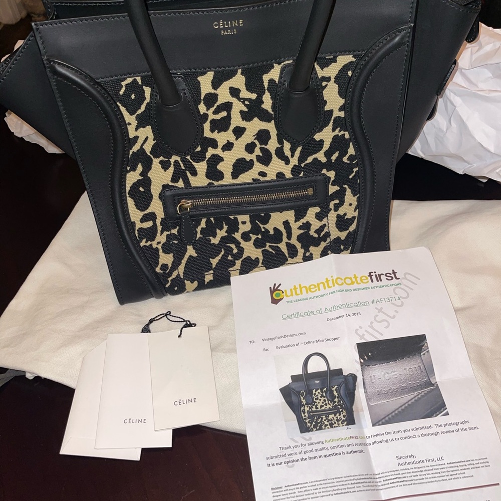 Celine Mini Shopper - Picture 8 of 10